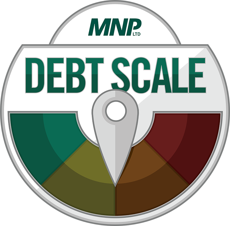 MNP Debt Scale logo